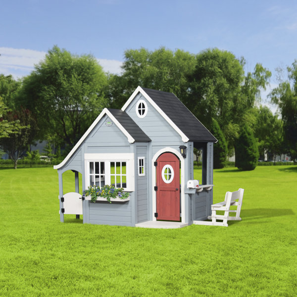 Backyard Discovery Spring Cottage Playhouse Wayfair.co.uk